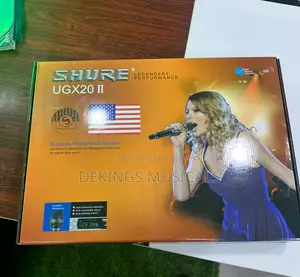Shure Ugx20 Ii Dual Handheld Wireless Microphone System