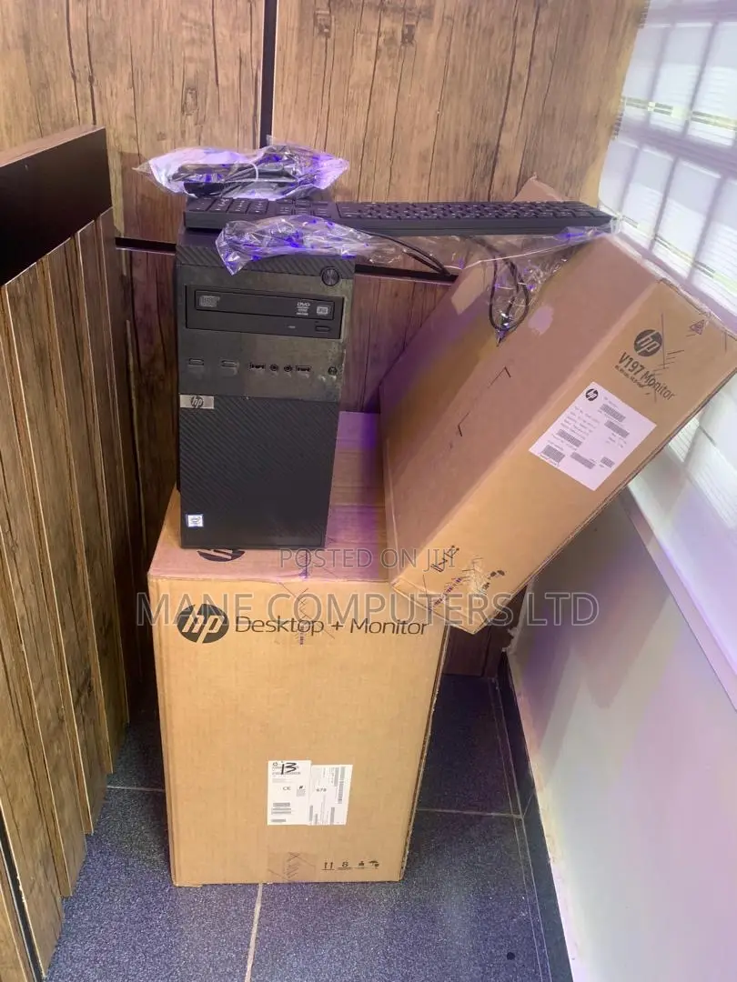 New Desktop Computer HP 4GB Intel Core I3 HDD 500GB