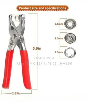 Metal Snap Buttons Press Plier
