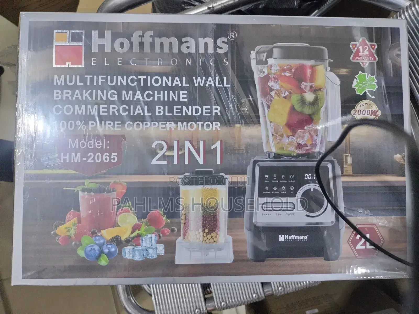 Hoffman 2in1 Professional Commercial Blender