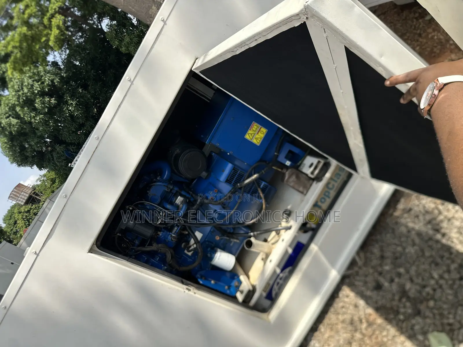 Fg Wilson 40kva Soundproof Generator Used