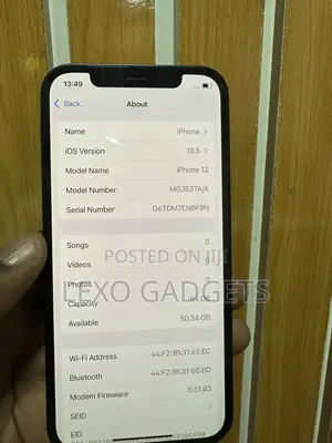 Apple iPhone 12 64 GB Black