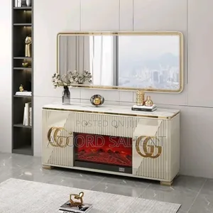 Executive Fireplace Tv Console