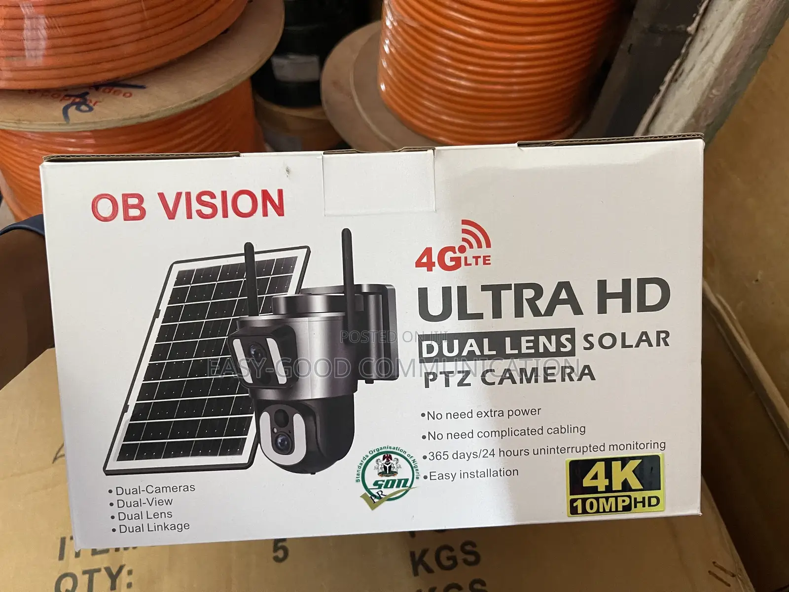 Solar PTZ Camera