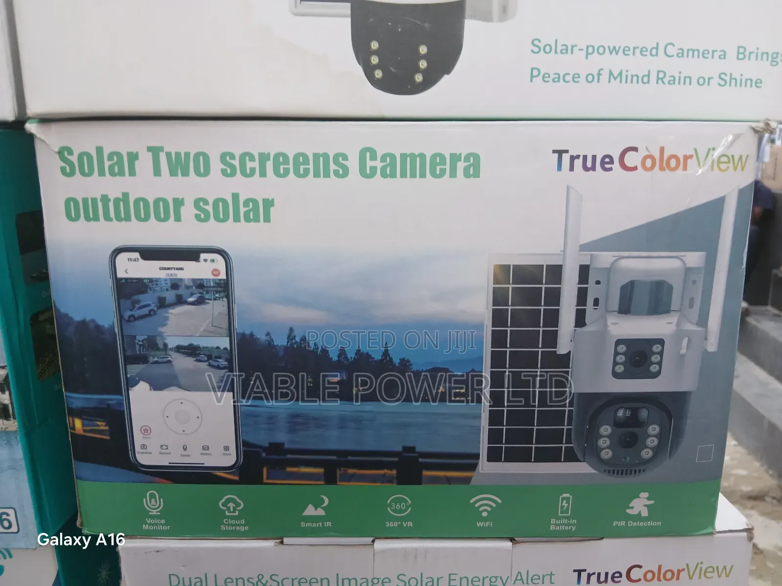 Two Screen Solar Camera Very Reliable and Durable