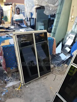 Aluminum Frameless Window 1200x1500