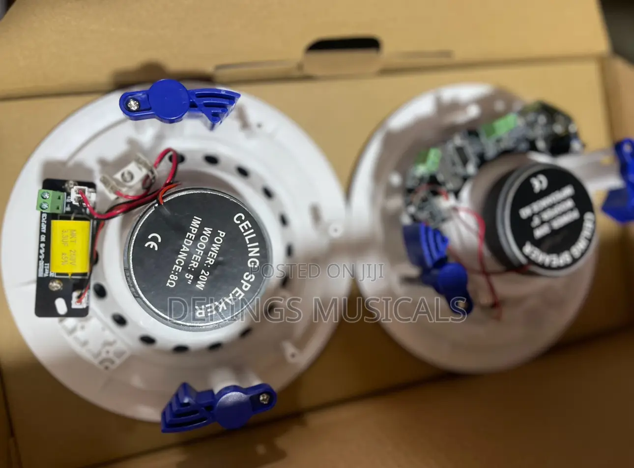Ak Super Dual 5” 20w Active Bluetooth Ceiling Speaker Set