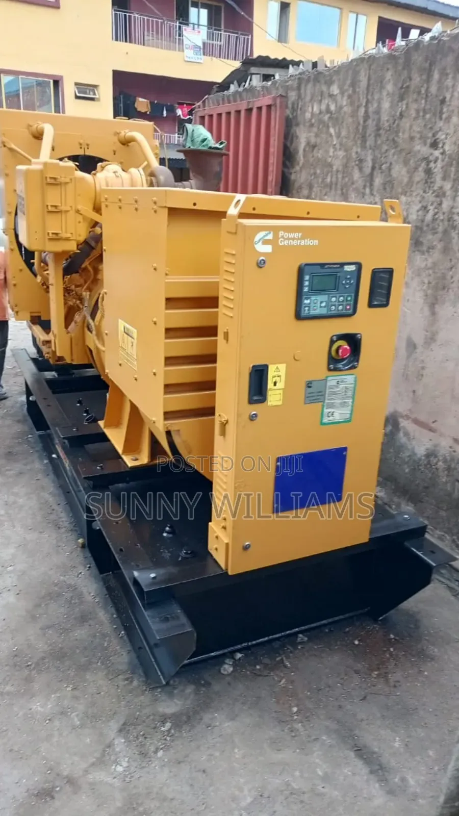 Cat Caterpillar Generator