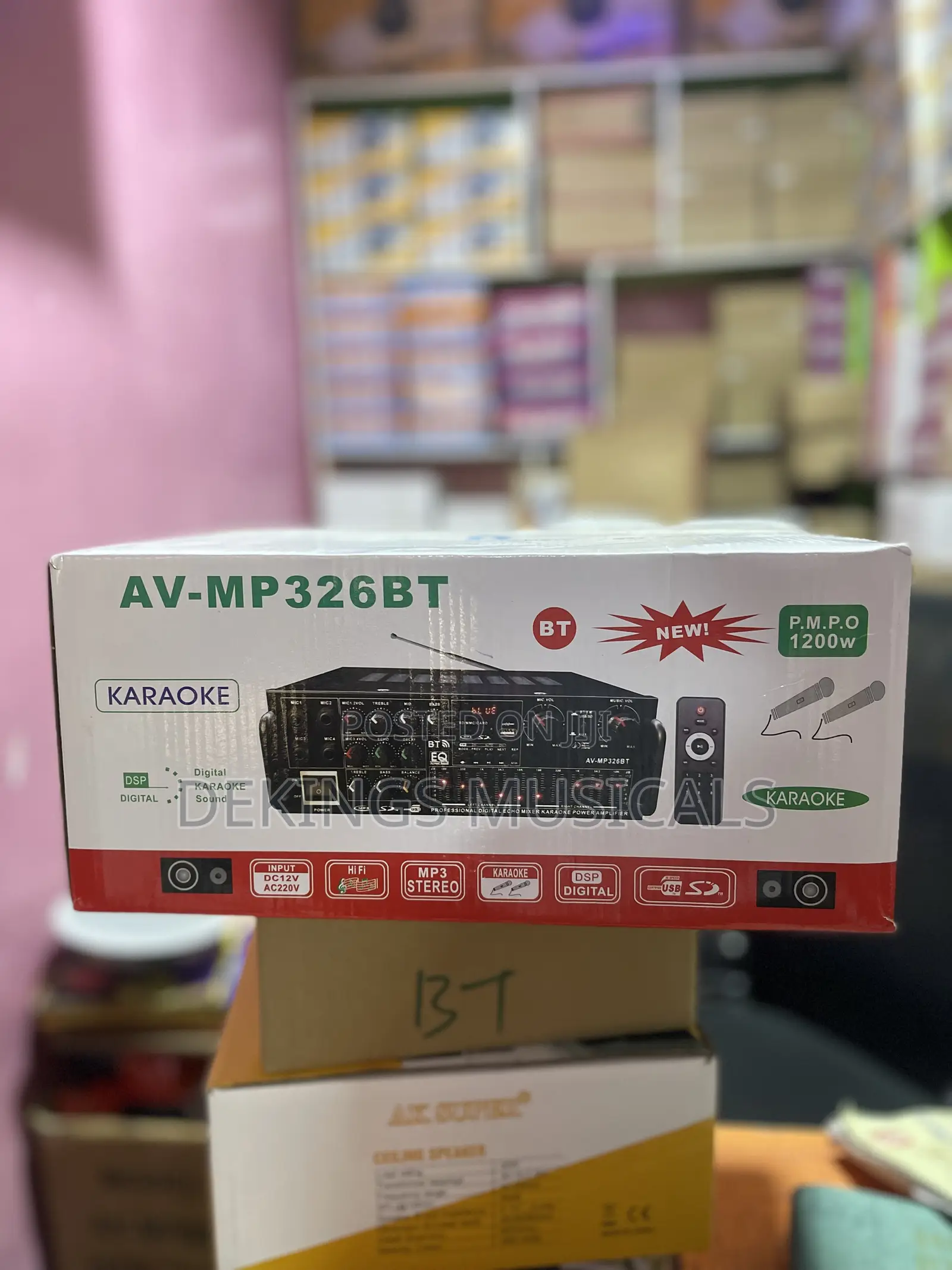 Av-mp326bt Karaoke Amplifier