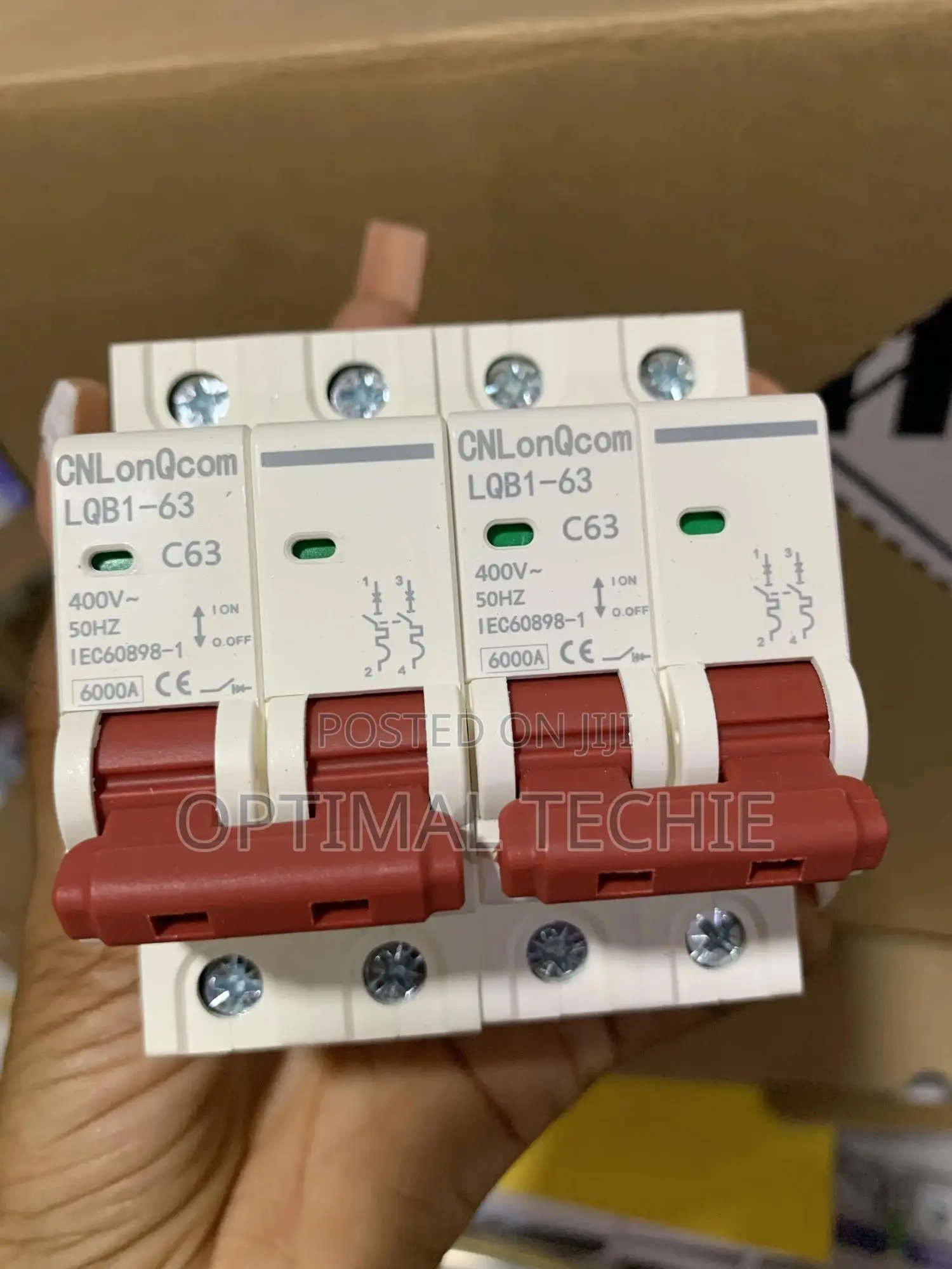 2p 63a Ac MCB Cnlonq