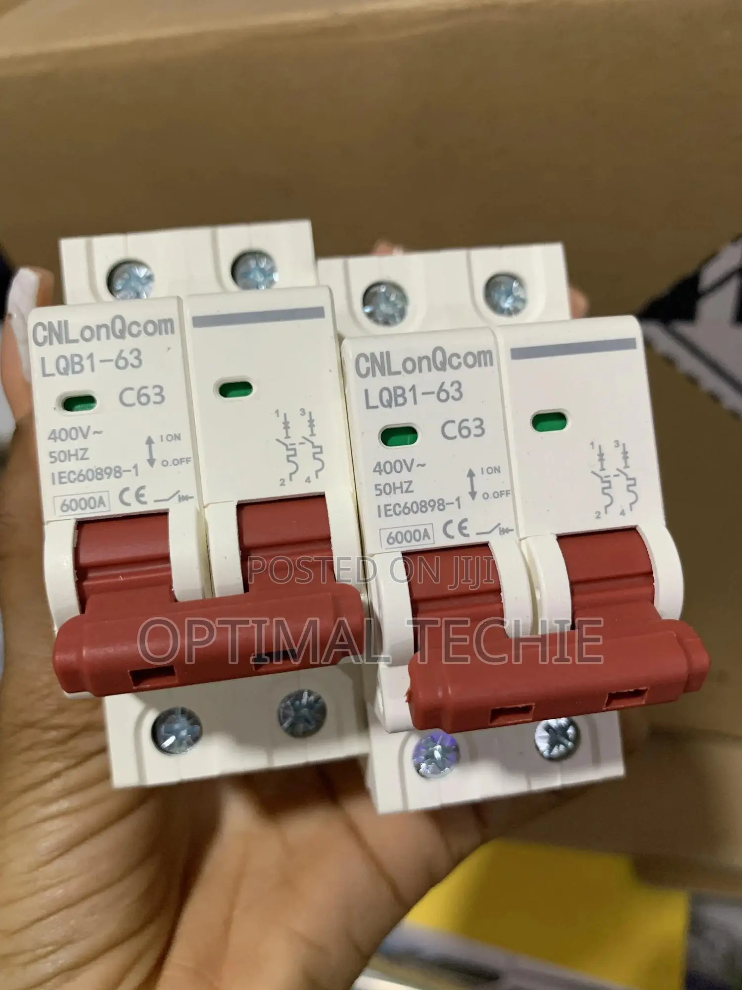 2p 63a Ac MCB Cnlonq