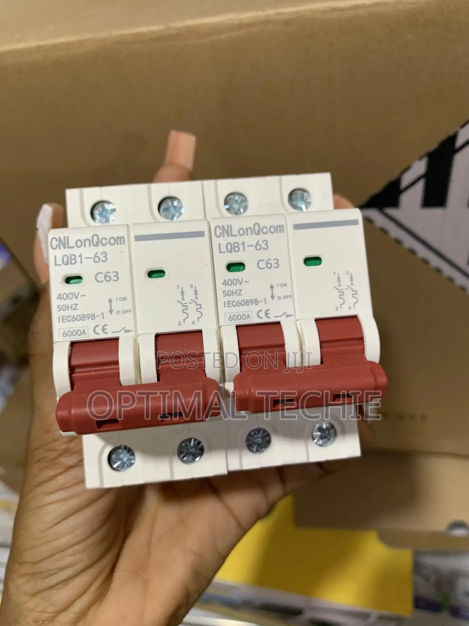 2p 63a Ac MCB Cnlonq
