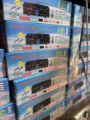 Bobby Sound Hi-fi Stereo Karaoke Audio Bluetooth Amplifier