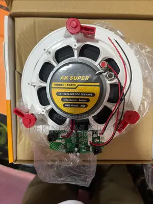 Ak Super 6.5” 30w Bluetooth Active Ceiling Speaker (Single)