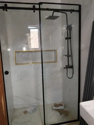 Sliding Frameless Shower Cubicle 2