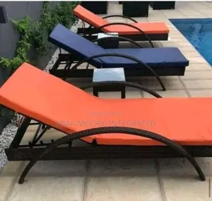 Swimming Pool Bed With Side Stool