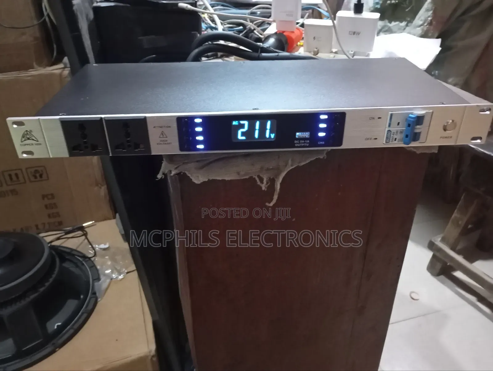 Special Digitalised 100% Copper10ch Power Sequence.