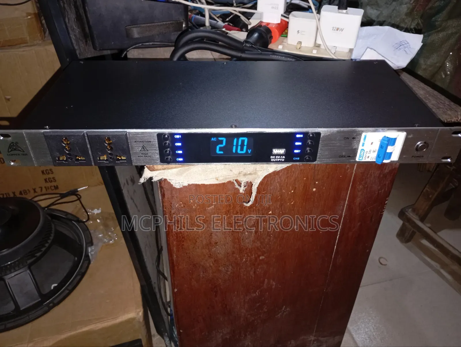 Special Digitalised 100% Copper10ch Power Sequence.