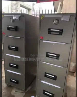 Original Safe Deposit Box Made Of Iron