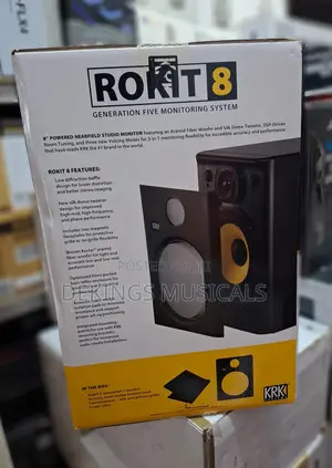 Krk Rokit 8 G5 Studio Monitor – 8” Powered Speaker