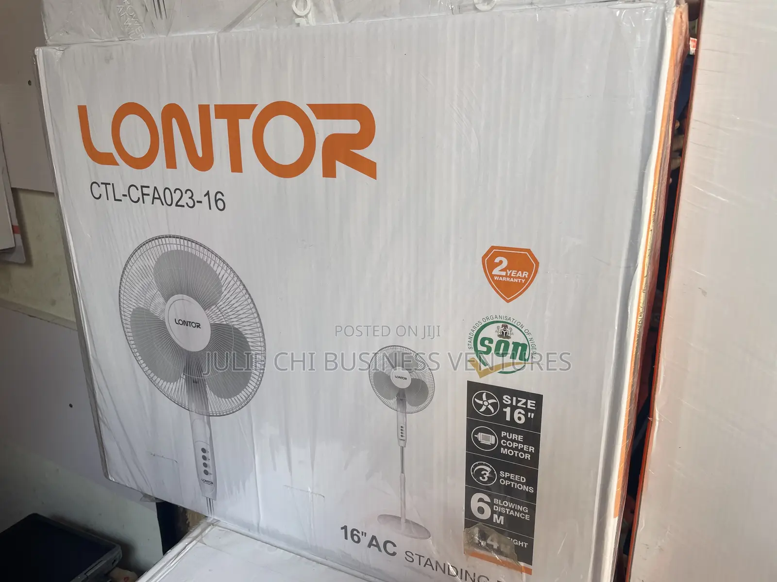 Quality Lontor 16” Standing Fan