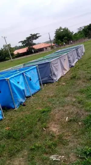 Photo - Collapsible Fish Pond (15ftx10ftx4ft 1,000 Adults Capacity)