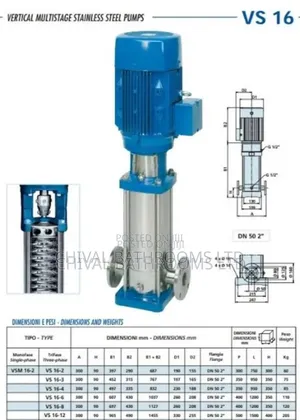 Speroni Vertical 4hp Pump