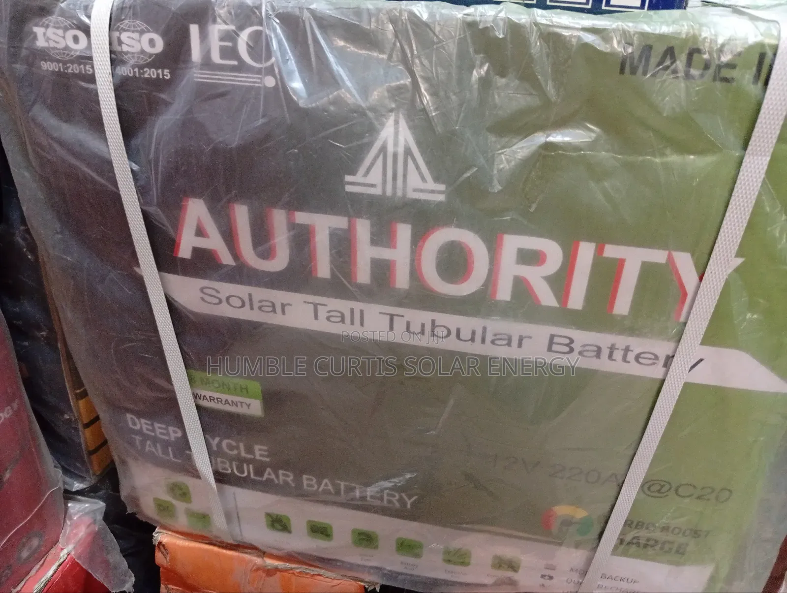 Authority Tubular Battery