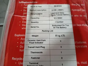 Nex Pro Solar Battery