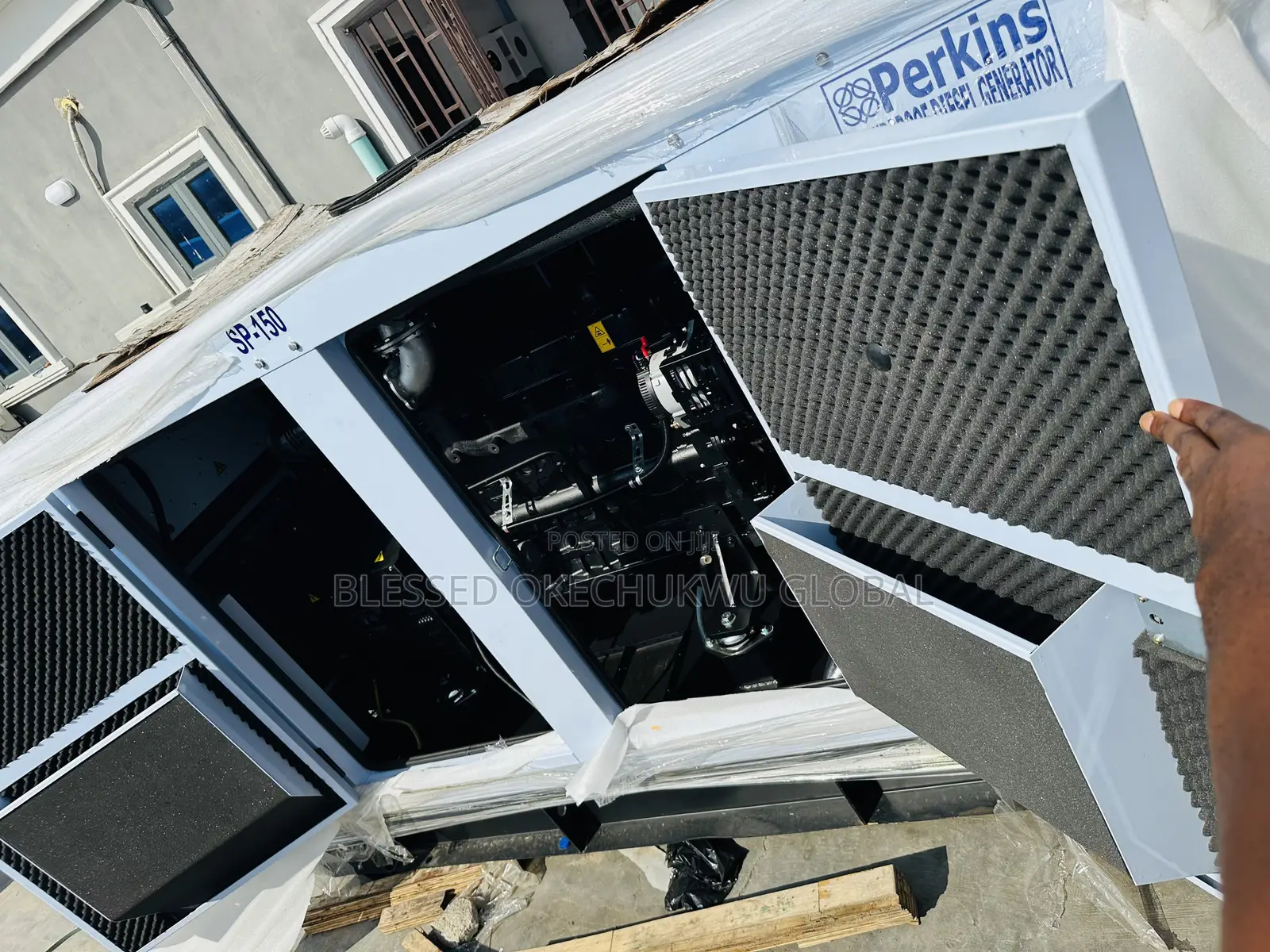 150kva Perkins Soundproof Generator.