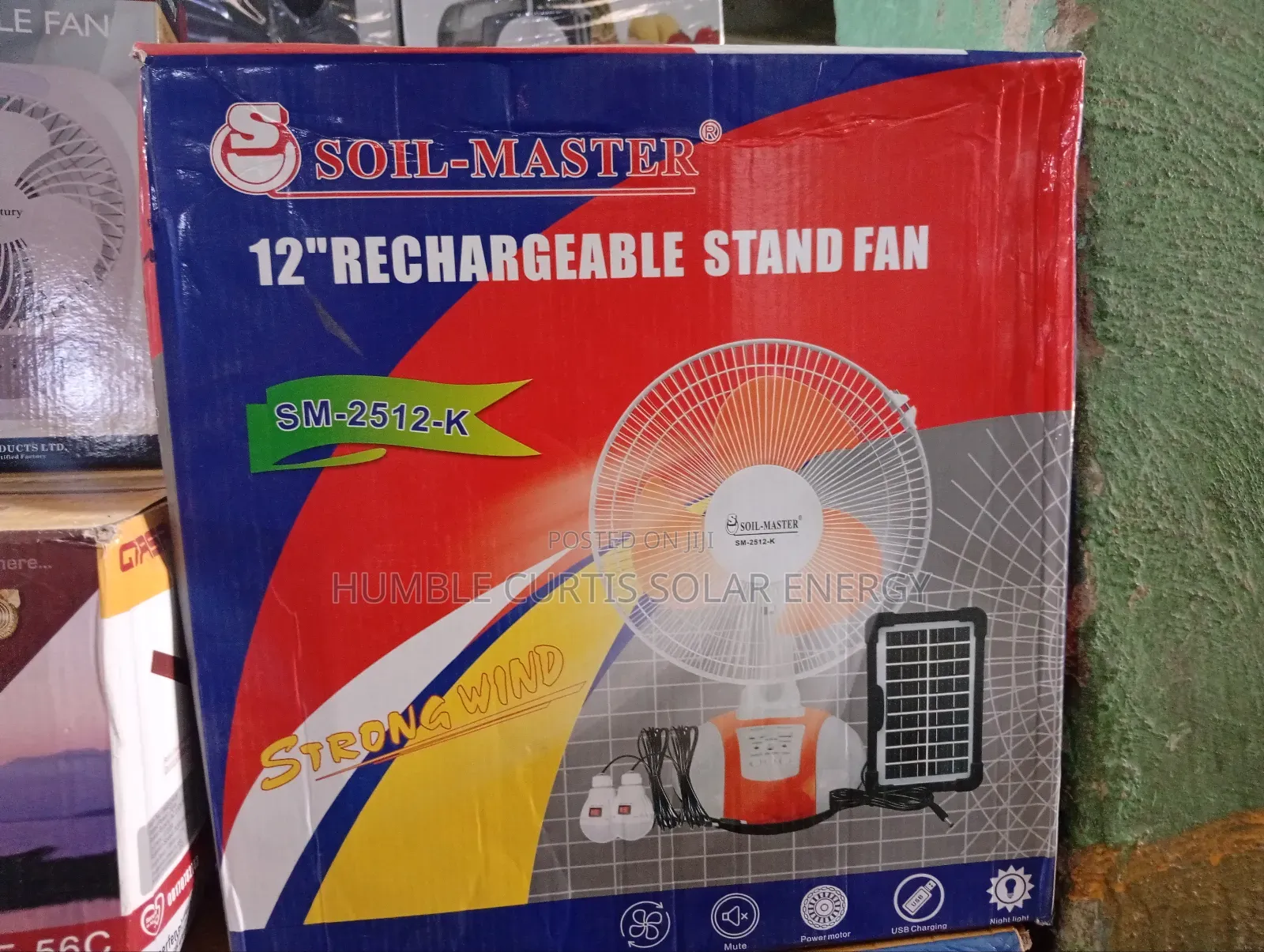 Soil Master 12inchs Fan