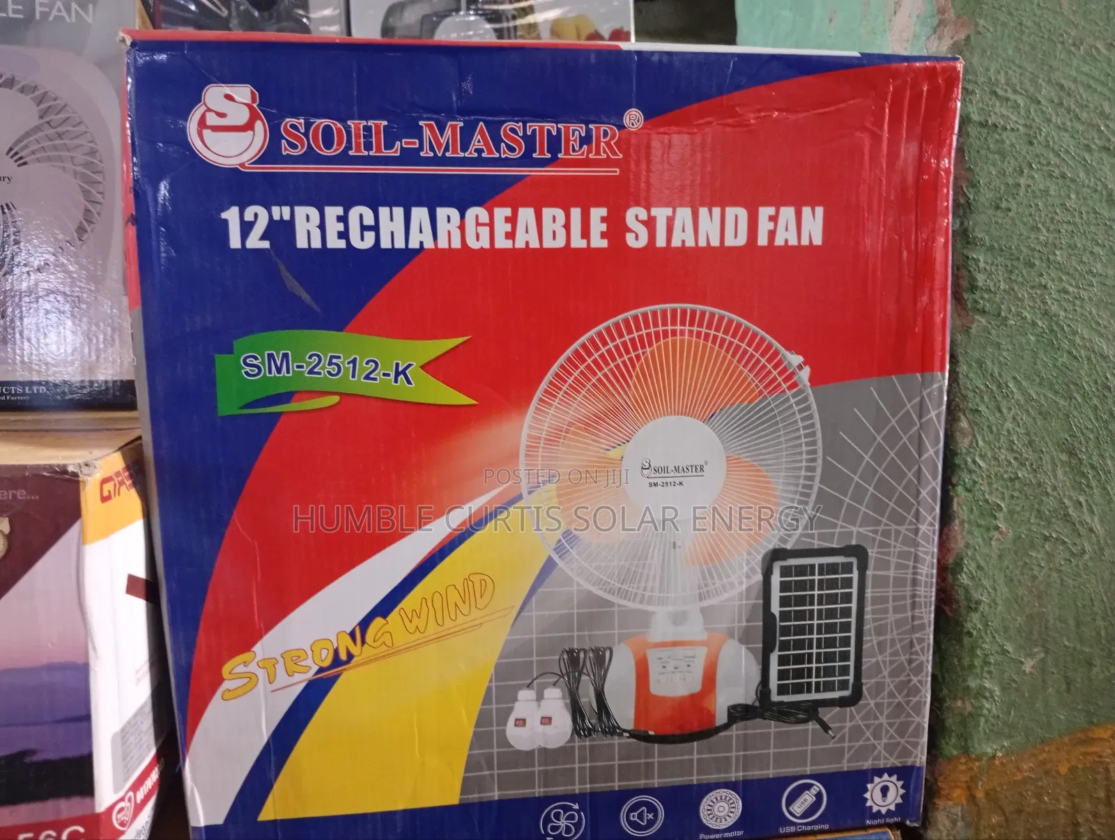 Soil Master 12inchs Fan