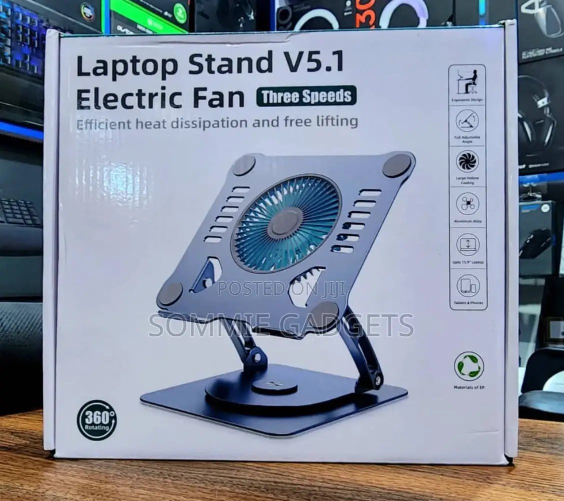 Laptop Stand V5.1electric Fan