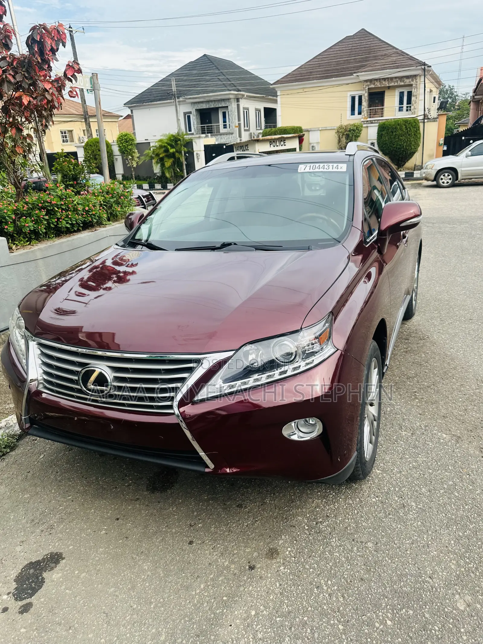 Lexus RX 350 2013 Burgundy