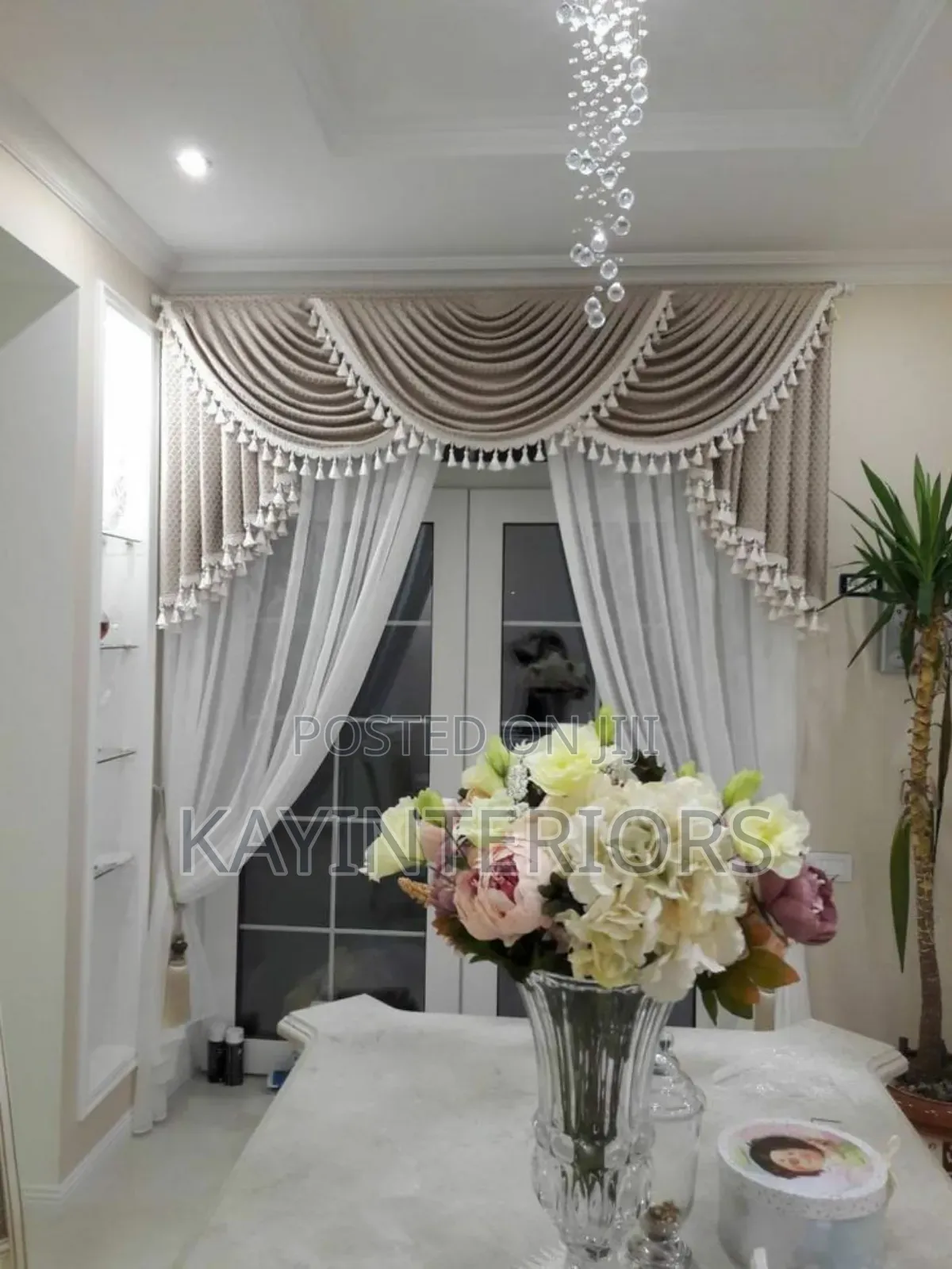 Beautiful Pelmet Curtains Designs