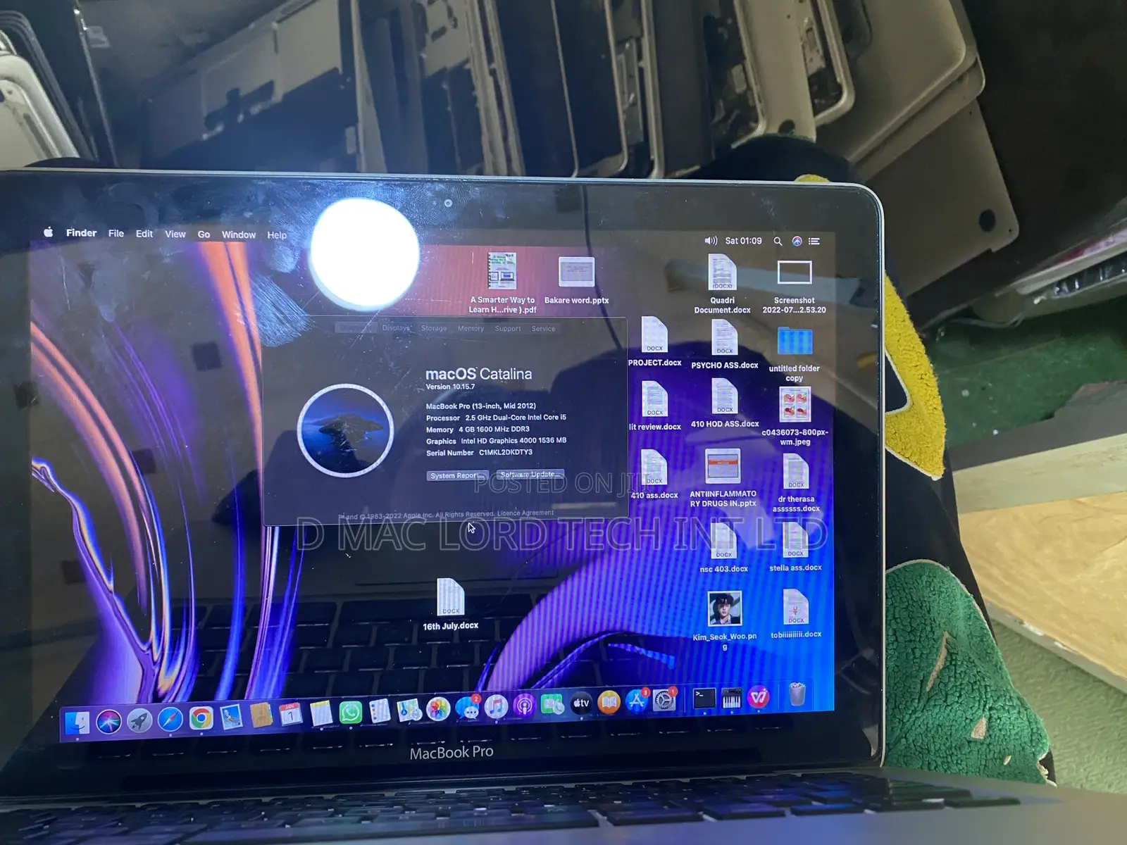 2012 to 2025 Macbooks Screen Part Replacement With Expert