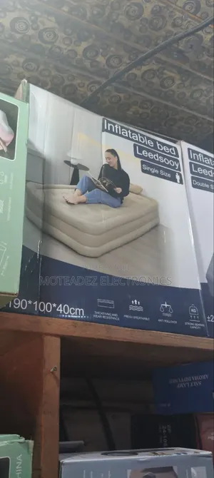Leedsooy 4by6 Double Size Inflatable Heavy Duty Air Mattress