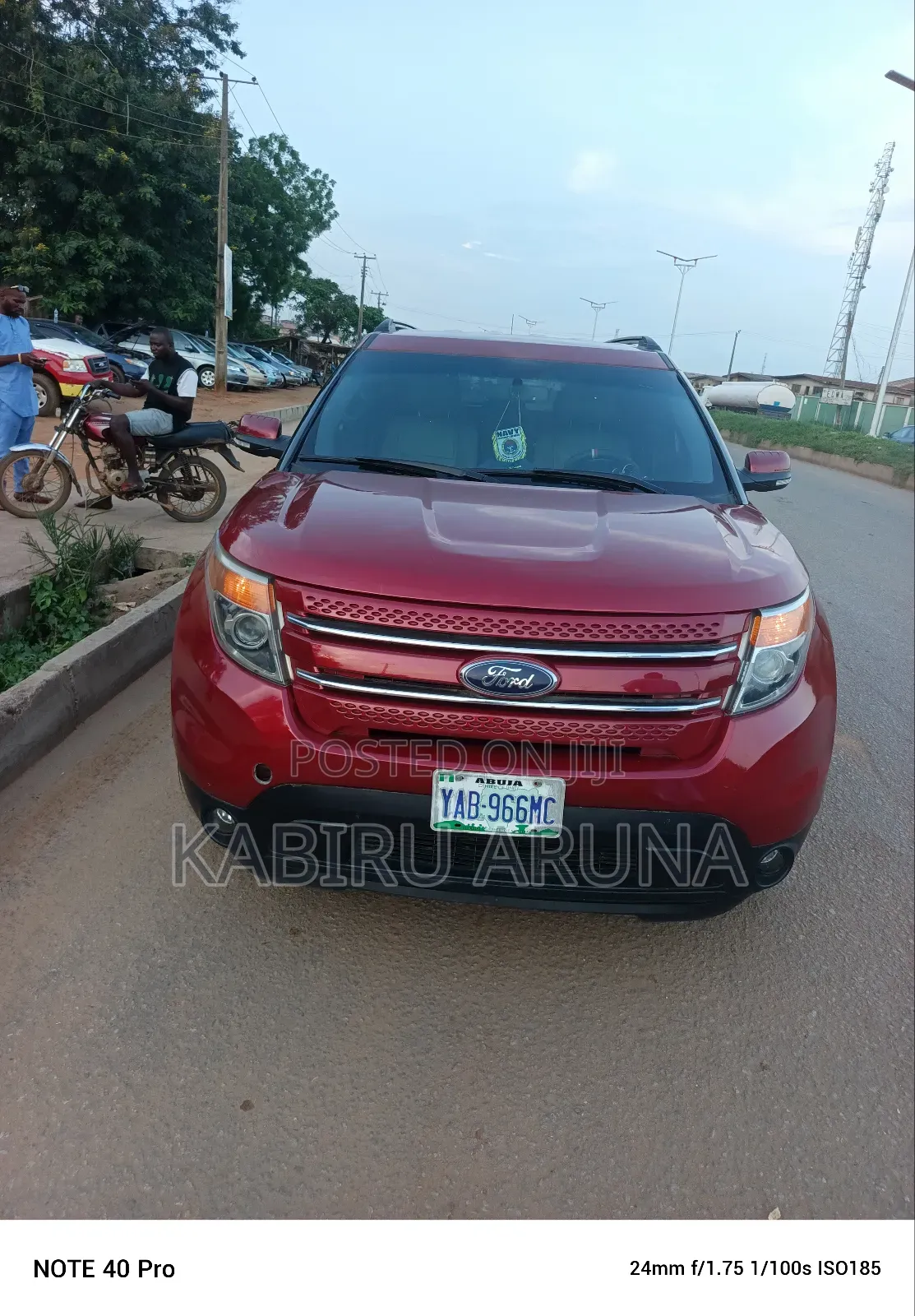 Ford Explorer 2013 Red