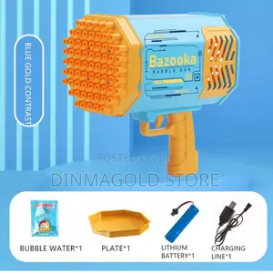 Photo - 69 Holes Rocket Electric Bubble Gun Gatlin Bubble Gun