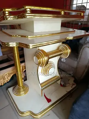 Church Wooden Pulpit With Chrome