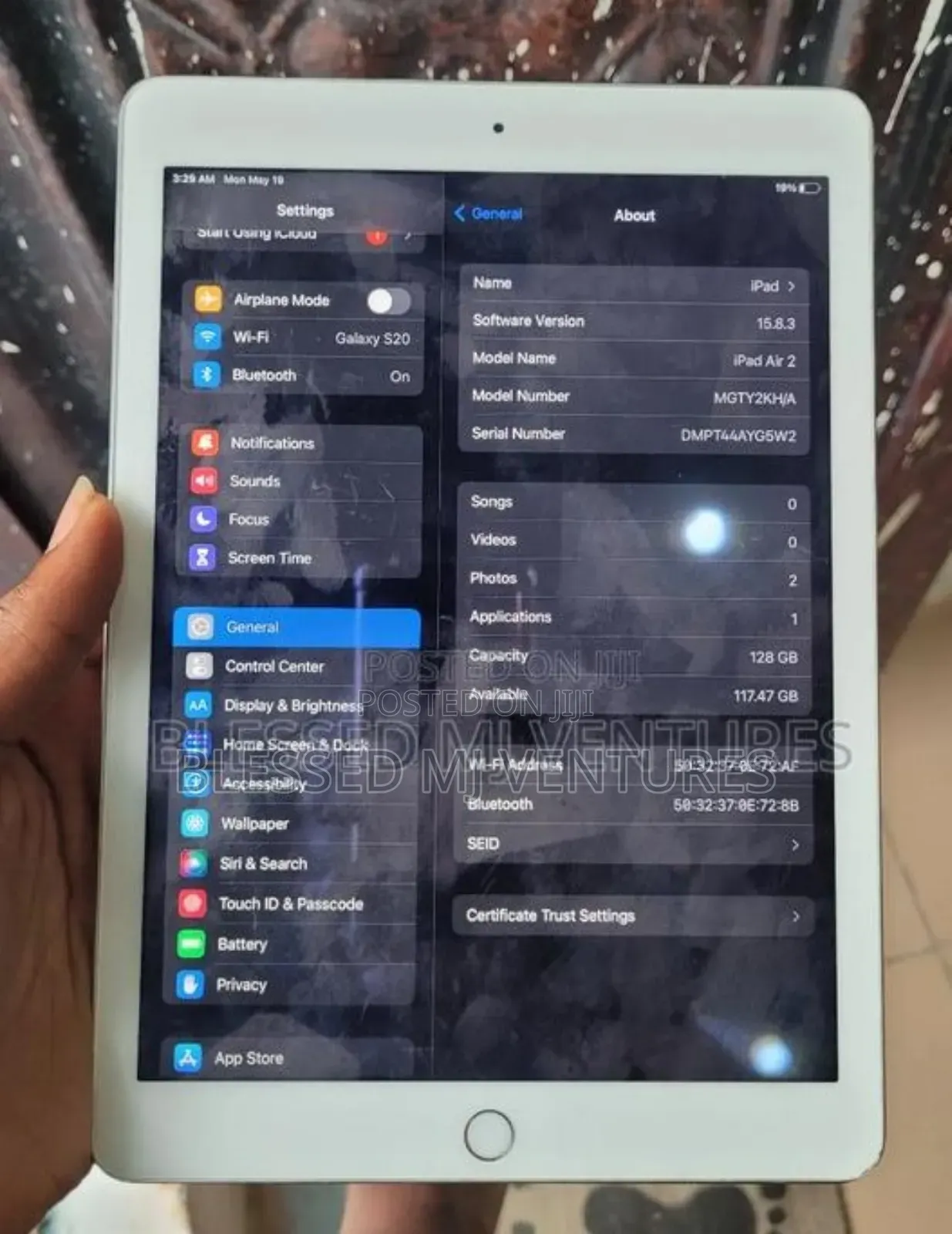 Apple iPad Air 2 128 GB White
