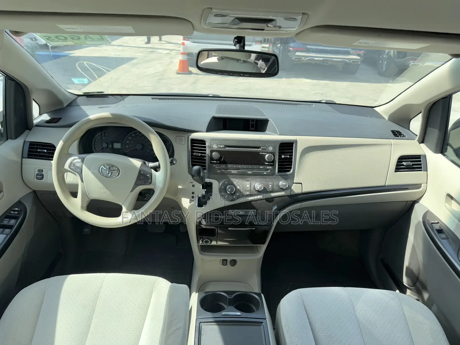 Toyota Sienna LE 7 Passenger 2012 Gold