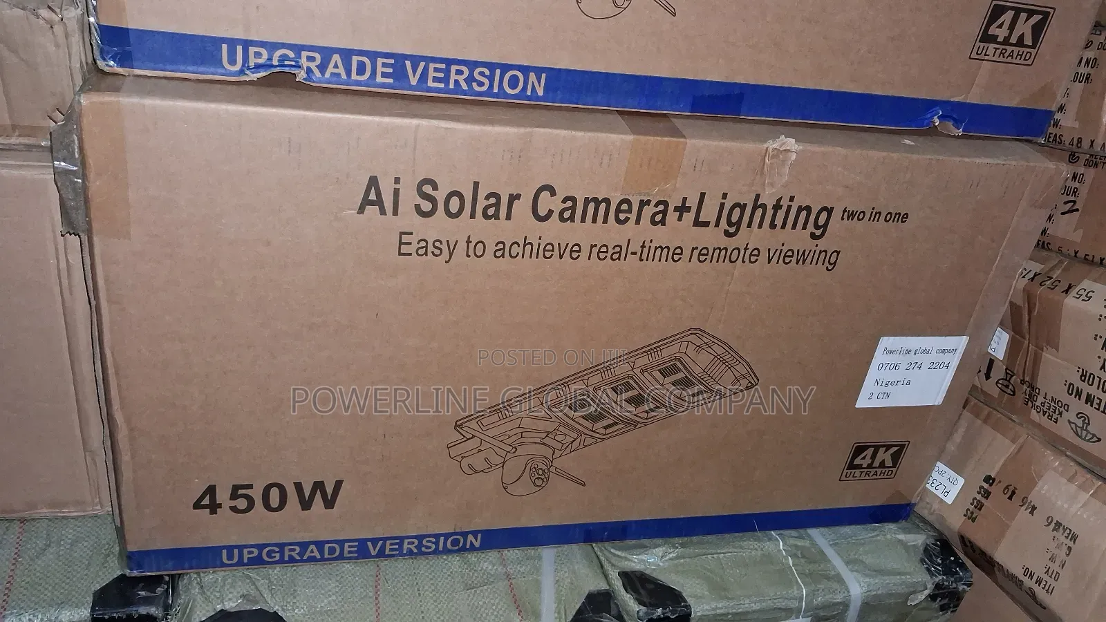Solar Street Light With Camera for Homes/ Hotels/ Estate's