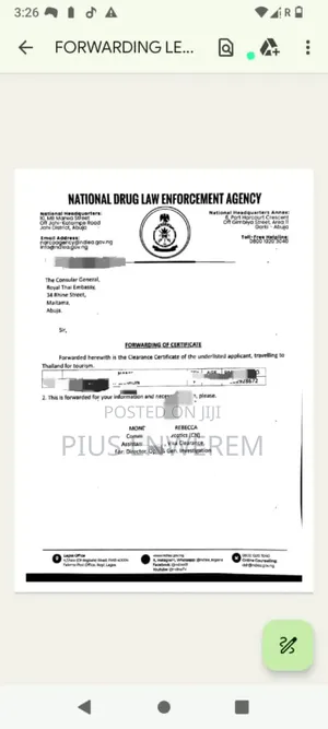 Ndlea Certificate (100%)