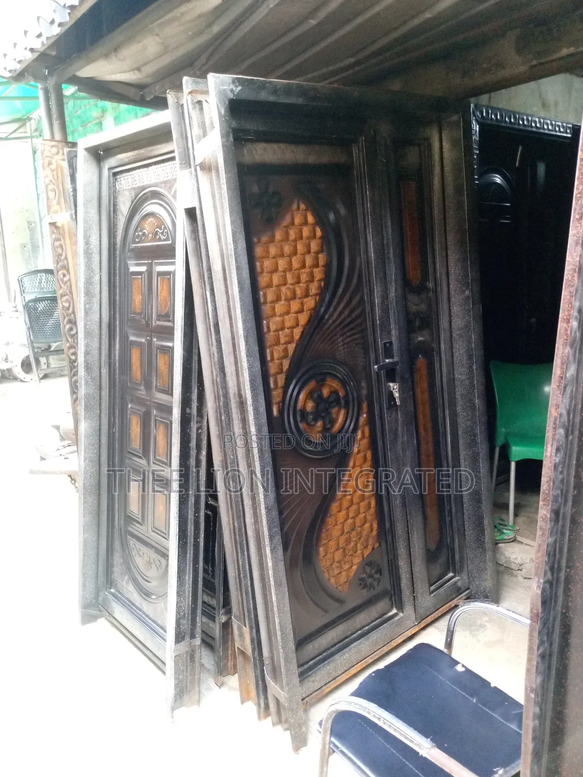 Iron Doors Double or Single (Both Available)