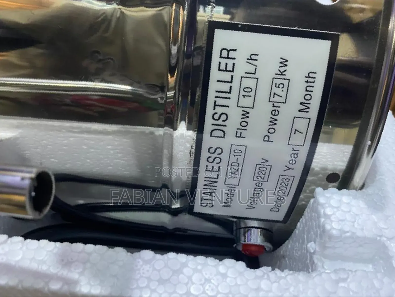Distillation Water Plant