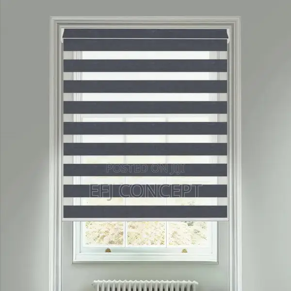 Day and Night Window Blind - Anthracite Color