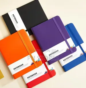 A5 Colorful Elastic Bind Notebook