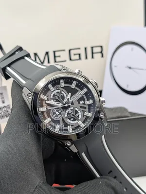 Megir Full Functional  Chronograph  Quality  Watch