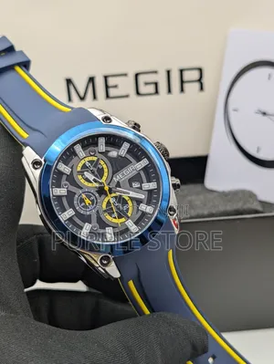 Megir Full Functional  Chronograph  Quality  Watch